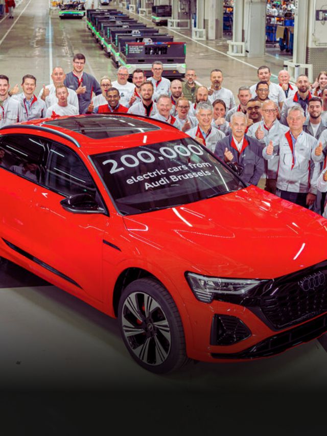 Audi Brussels Celebrates 20,0000 Electric Models