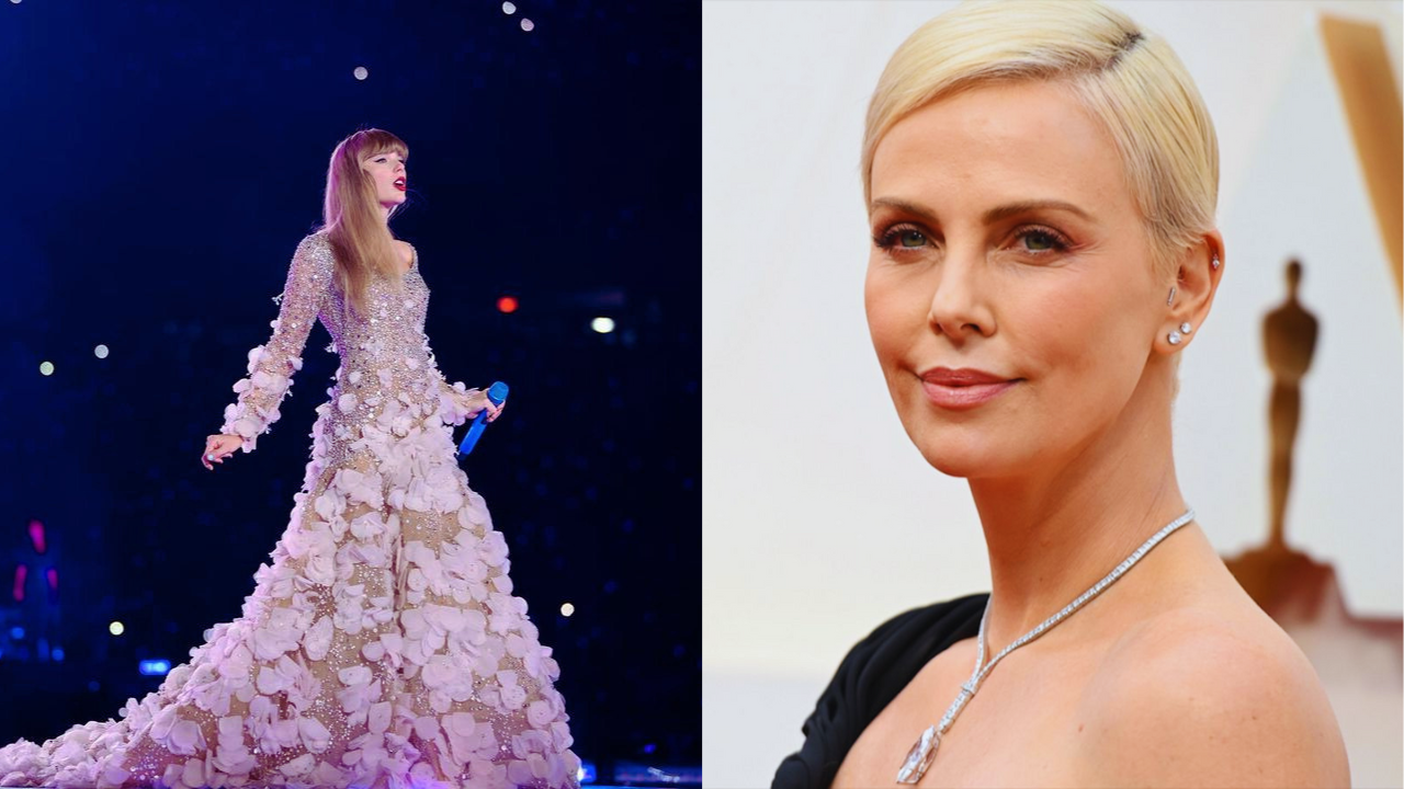 Charlize Theron Has 'Best Birthday Ever' at Taylor Swift Show with Daughters